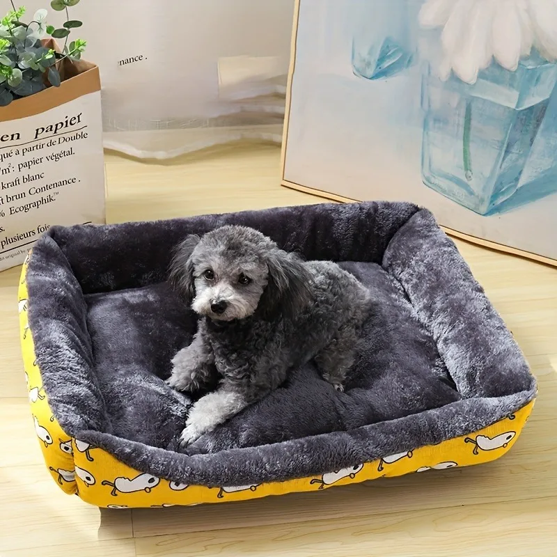 Pet Dog Bed Sofa Mats Winter Pet Products Coussin Chien Accessories Dogs Basket Supplies For Large Medium Small House Cat Bed - Image 5