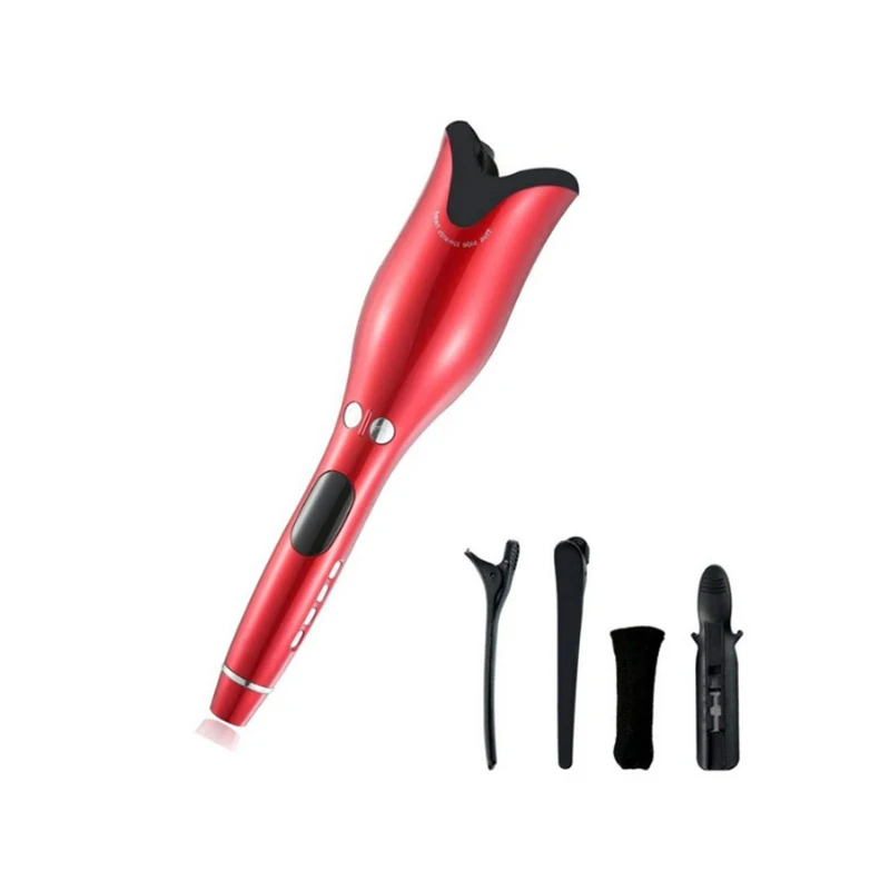 Hot Selling Multifunctional Automatic Rotating Curler For Women'S Hairstyles Portable Ceramic Coated Curling Iron - Image 3