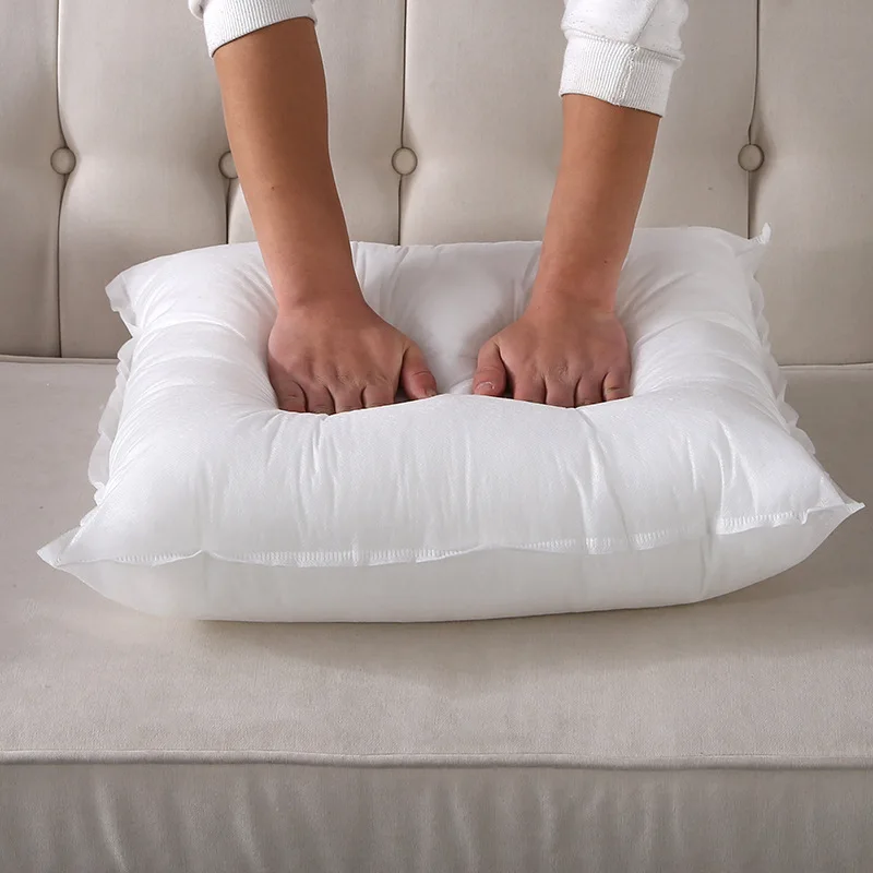 45x45/50x50/55x55cm Home Cushion Inner Pure White Cushion Core Soft Head Pillow Inner PP Cotton Filler Health Care Padding Fill - Image 2