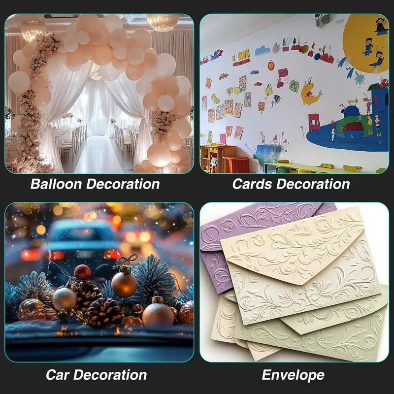 5 Sheets Nano Gel Mat Transparent Tape Round Traceless Removable Sticky Double-Sided Adhesive Tape For DIY For Fixed Item - Image 4