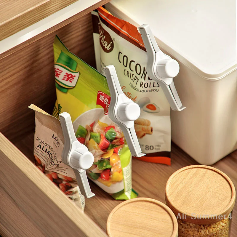 Food Bag Clips Kitchen Storage Food Sealing Tongs Moisture-Proof Clamp Fresh Keeping Sealing Clip Pour Food Storage Bag Clip - Image 2