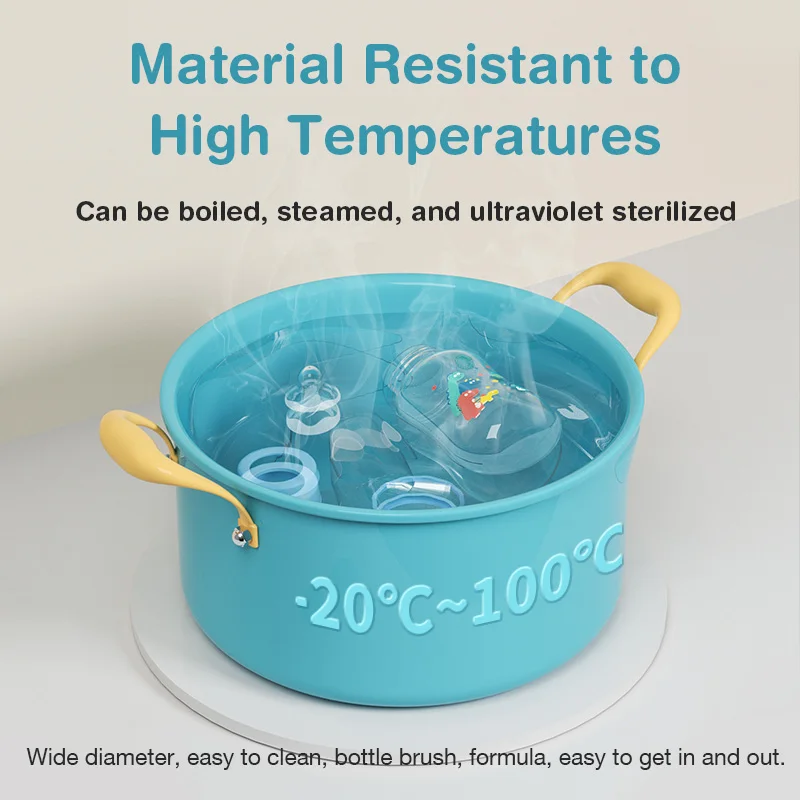 MAMIJOY 2PCS 150/240ML Baby Bottle Milk Bottle Anti-drop Heat-resistant Newborn Bottle Newborn Feeding Supplies BPAFREE BB01/02 - Image 6