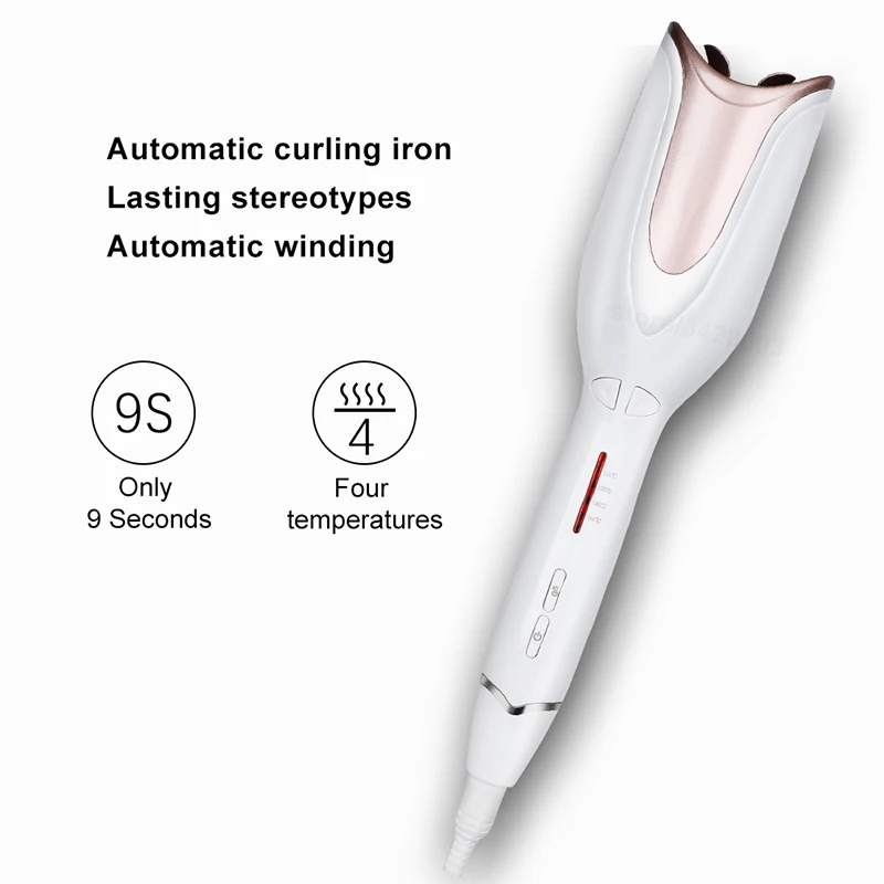Auto Hair Curling Iron Ceramic Rotating Air Curler Air Spin Wand Styler Curl Machine Magic Hair Curler - Image 3