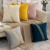 Velvet Pillowcase for Living Room Sofa Bedroom Home Decoration Solid Color Soft and Comfortable Cushion Cover Throw Pillow Cover