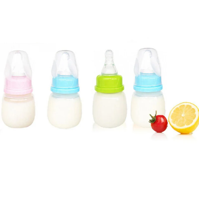 Baby Newborn Mini Feeding Nursing Bottle Portable Infant Nurse Nipple Care Feeder Fruit Juice Milk Bottles Children Supplies - Image 4