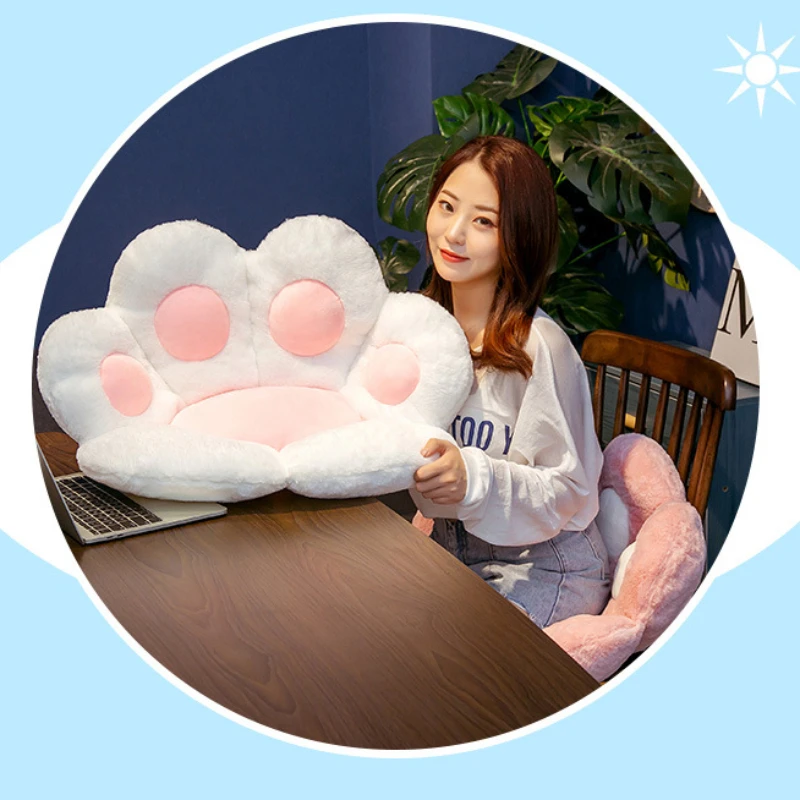 Cat Paw Chair Cushion Lovely Cat Paw CushionCat Paw Shape Chair Cushion Cozy Seat Pad Floor Cushion Seat Pillow - Image 5