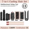 7-in-1 multifunctional curling iron hair dryer and straightener set, styling tool that allows salon-quality styling at home