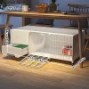 Cat Cage for Home Use, Indoor Cat House with Integrated Toilet, One Bedroom, One Living Room, One Bathroom, Free Space for Raising Cats, Cat Villa