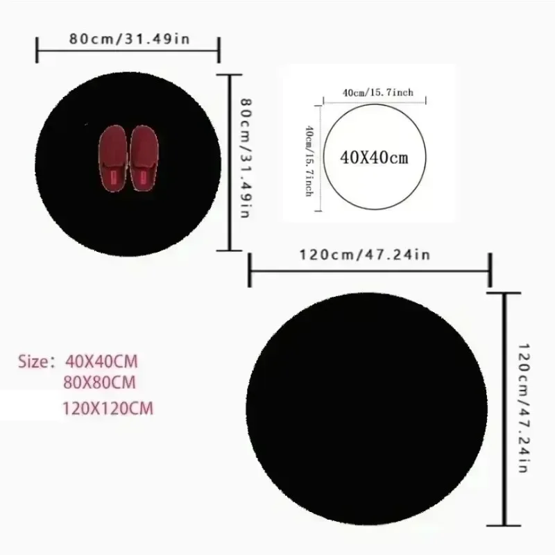 Couple Dragon Book Round Rug Book Library Fantasy Carpet Mythical Creature Home Decor Gift Dragon Lovers Dragon Lover Book Decor - Image 4