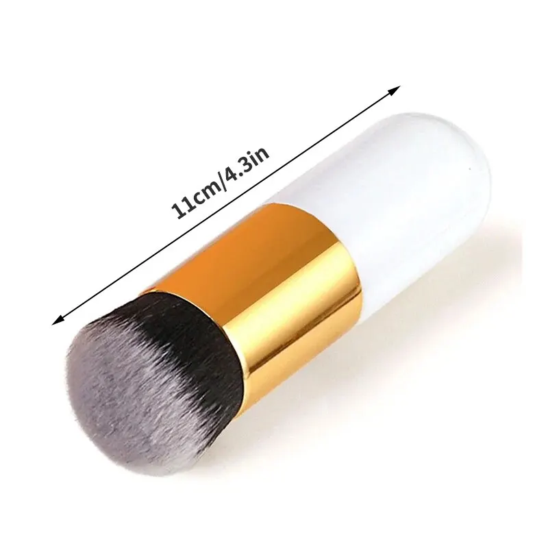 Brush Large Small Fat Pier Foundation Make-Up Brush Bb Cream Mushroom Brush No Powder No Mark Foundation Make-Up Brush - Image 6