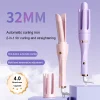 Automatic Hair 2 IN 1 Curler&straightener Iron 32mm Curler Wand Professional Curly Tongs Ceramic Hair Roller Salon Styling Tool