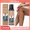 Bronze Leg Makeup Liquid Concealer Even Skin Tone Lasting Moisturizing Body Foundation Cover Tattoo Blemish Fake Tanning Spray