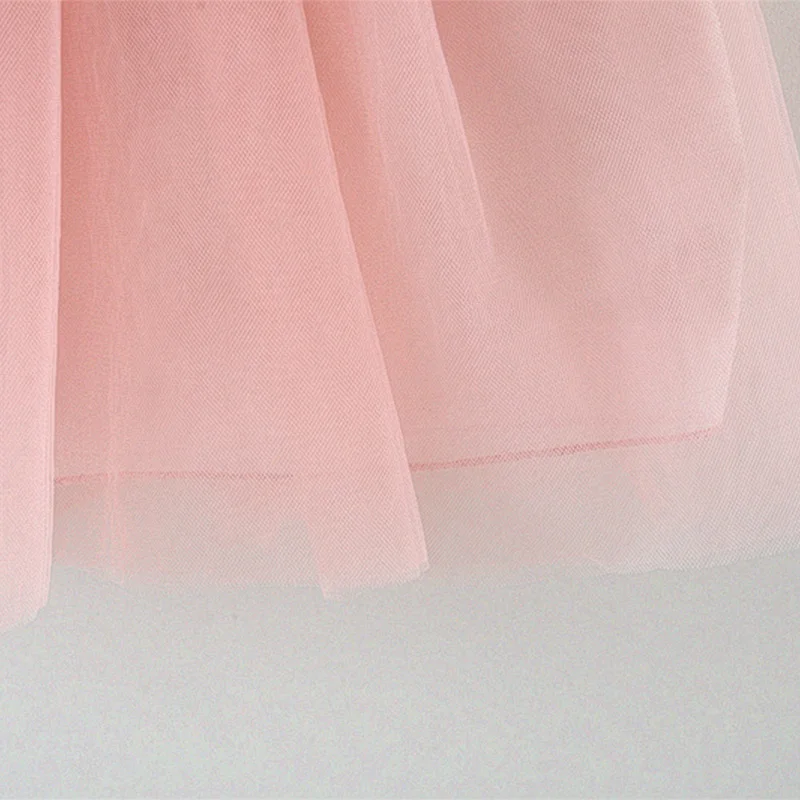 Baby Girl Dress Summer Floral Mesh Chinese-Style Girl Dress Cute New Year Spring Festival Baby Dress Baby Girl Clothes - Image 6