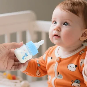 50ml Newborn PP Baby Bottle, Milk Feeding Bottle for Infants