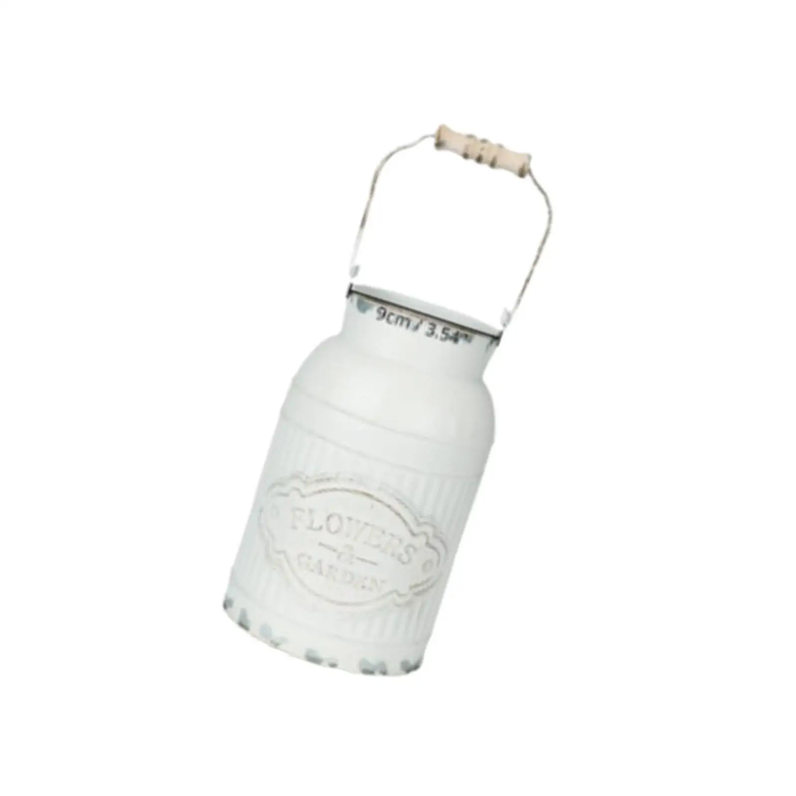 Milk Jug Vase Metal Rustic Decorative Metal Flower Jug for Home Office Table Milk Jug Vase Metal Rustic Decorative Metal Flower Jug for Home Office Table