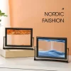Rotatable Moving Sand Art Picture Home Decor Flowing Sand 3D Sandscape in Motion Christmas Gift Sandscapes
