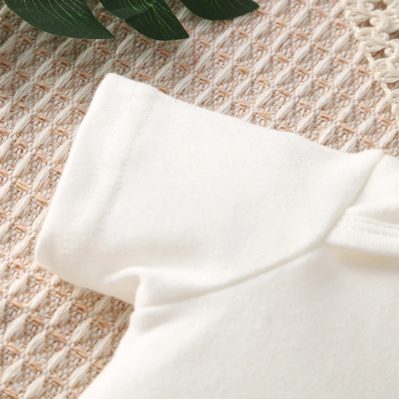 Custom Text (Baby's Name) Jumpsuit New Family Member Print Cotton Onesie 0-12 Months Triangle Romper Design DIY Newborn Clothes - Image 5