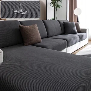 1pc Jacquard Sofa Cover Anti-Dirty Elastic Scratch-Resistant Couch Cover for Living Room 1 2 3 4 Seater L Shaped Full Set