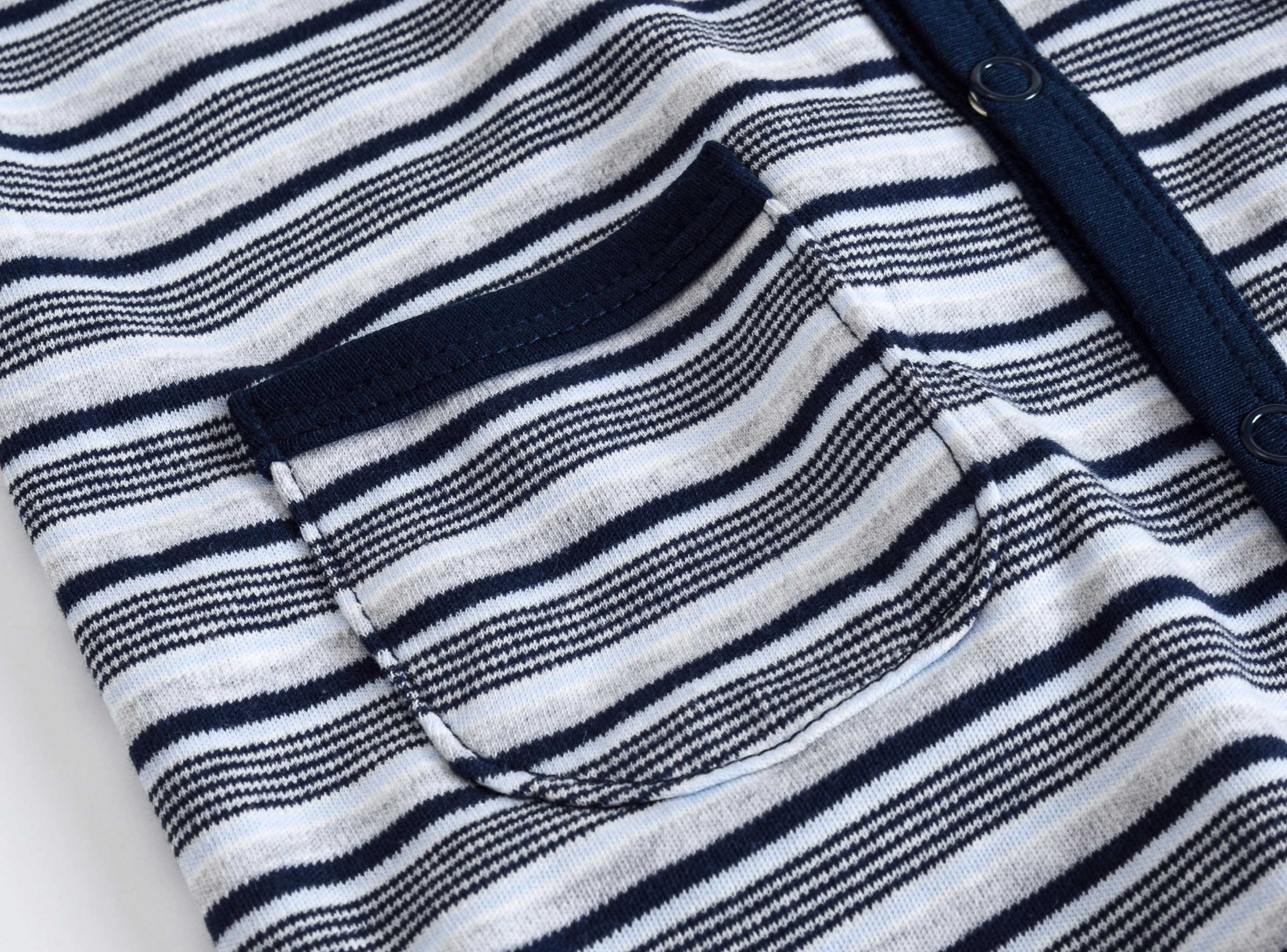 New Fall Winter Newborn Baby Clothes Cotton Striped Cartoon Print Baby Boy Jumpsuit Long Sleeve ropa de bebe Clothing - Image 4