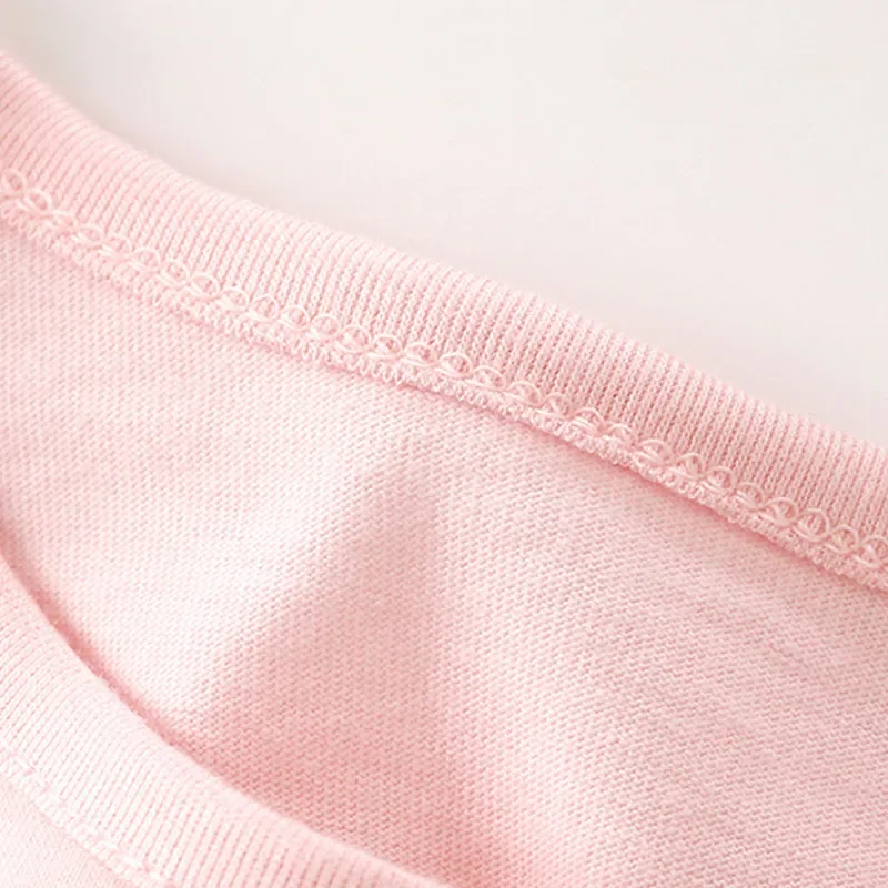 Autumn Boy Girl Baby O-neck Solid Bottoming Shirt Children Simple Casual Long Sleeves T-shirt Kid Cotton Tops Infant Unique Tees - Image 5