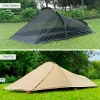 Outdoor Camping Tent Single Person Camping Tent Water Resistant Tent Aviation Aluminum Support Portable Sleeping Bag Tent