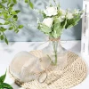 High quality mountain stream style plastic vase, transparent vase, suitable for table decoration, wedding, home, table decoratio