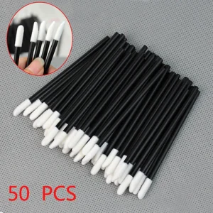 Makeup Brushes 5/50/100 Pcs Black Lip Brushes Applicator Eyelash Brushes Gloss Lipstick Wands Cosmetic Professional Make Up Tool
