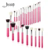 Jessup Makeup brushes set 25pcs Make up Brush Professional ,Natural-Synthetic Foundation Powder Blending Eyeshadow T195