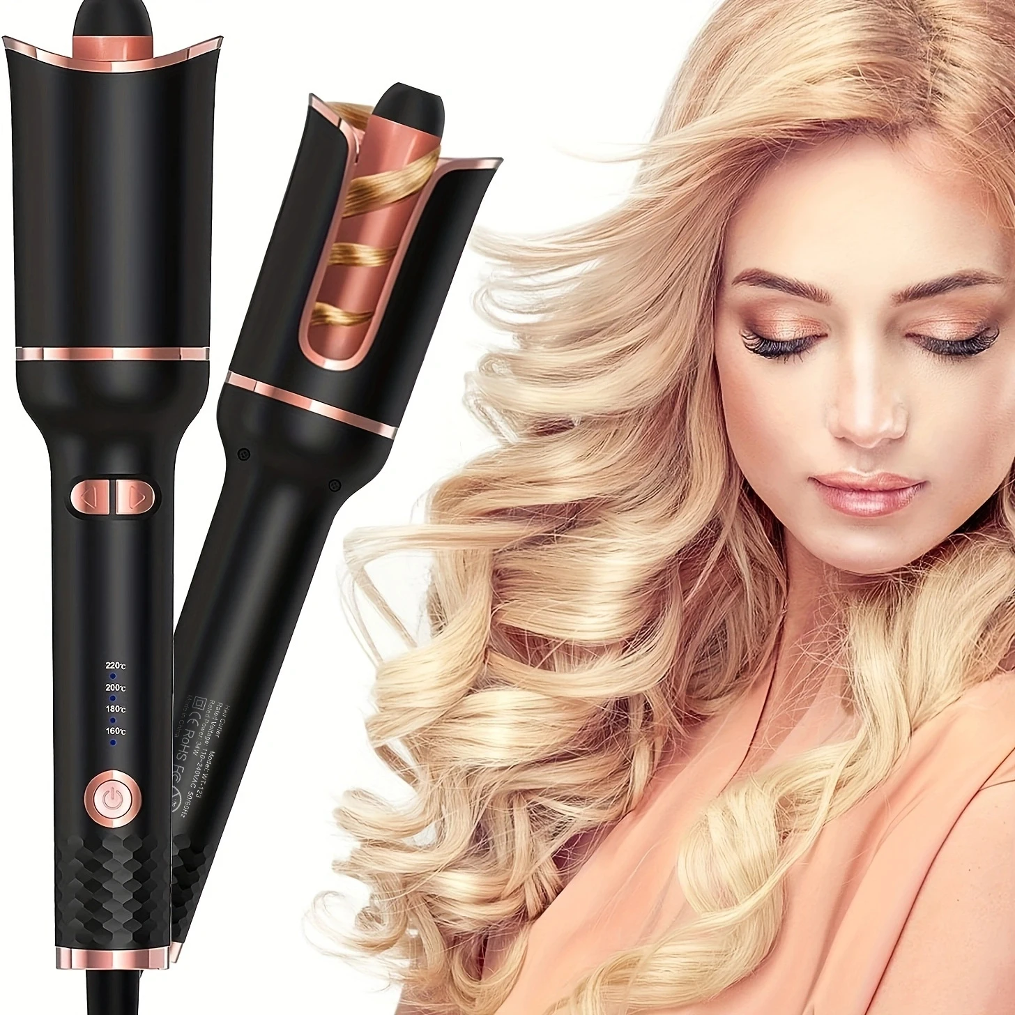Automatic Hair Curler Auto Hair Curling Iron Ceramic Rotating Air Curler Air Spin Wand Styler Curl Machine Magic Hair Curler - Image 6