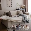 1pc Jacquard Sofa Cover Anti-Dirty Elastic Scratch-Resistant Couch Cover for Living Room 1 2 3 4 Seater L Shaped Full Set