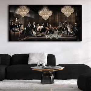 Classic Famous Movie & TV Star Character Wall Art Poster Modern Home Room Decoration Canvas Painting Mural Picture Print Artwork