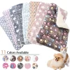 Pet Sleeping Mat Dog Bed Cat Litter Puppy Bed Dog Sofa Lovely Mattress Cushion for Small Large Dog Washable Blanket For Winter