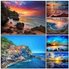 Scenery Canvas Paintings Hawaii Beach Landscape Sunset Seaside Pictures Wall Art Poster And Prints For Room Home Decor No Frame