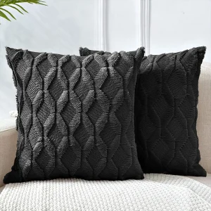 Ultra Soft Plush Cushion Cover Modern Fundas De Cojines Living Room Home Decor Throw Pillow Cover Sofa Comfortable Pillowcase