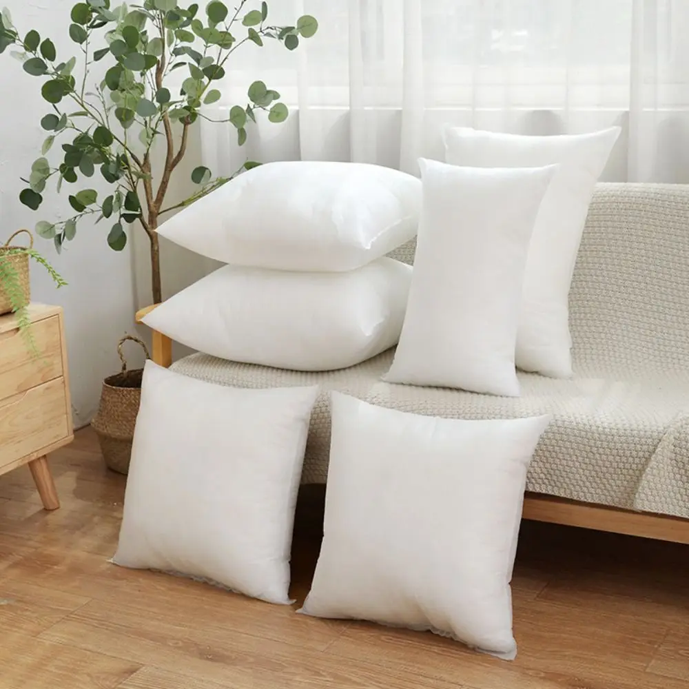 New Square Throw Pillow Insert Cotton-padded Decorative Pillow Stuffer Pillow Core Bed - Image 4