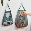 1/2 Layers Kitchen Hanging Mesh Bag Reusable Storage Bags Home Fruit Vegetable Storage Net Bag For Ginger Garlic Potatoes Onions