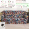 Bohemian Elastic Sofa Cover - 1/2/3/4 Seater Options, Colorful Patterned Couch Protector, Washable & Non - Slip，All Seasons