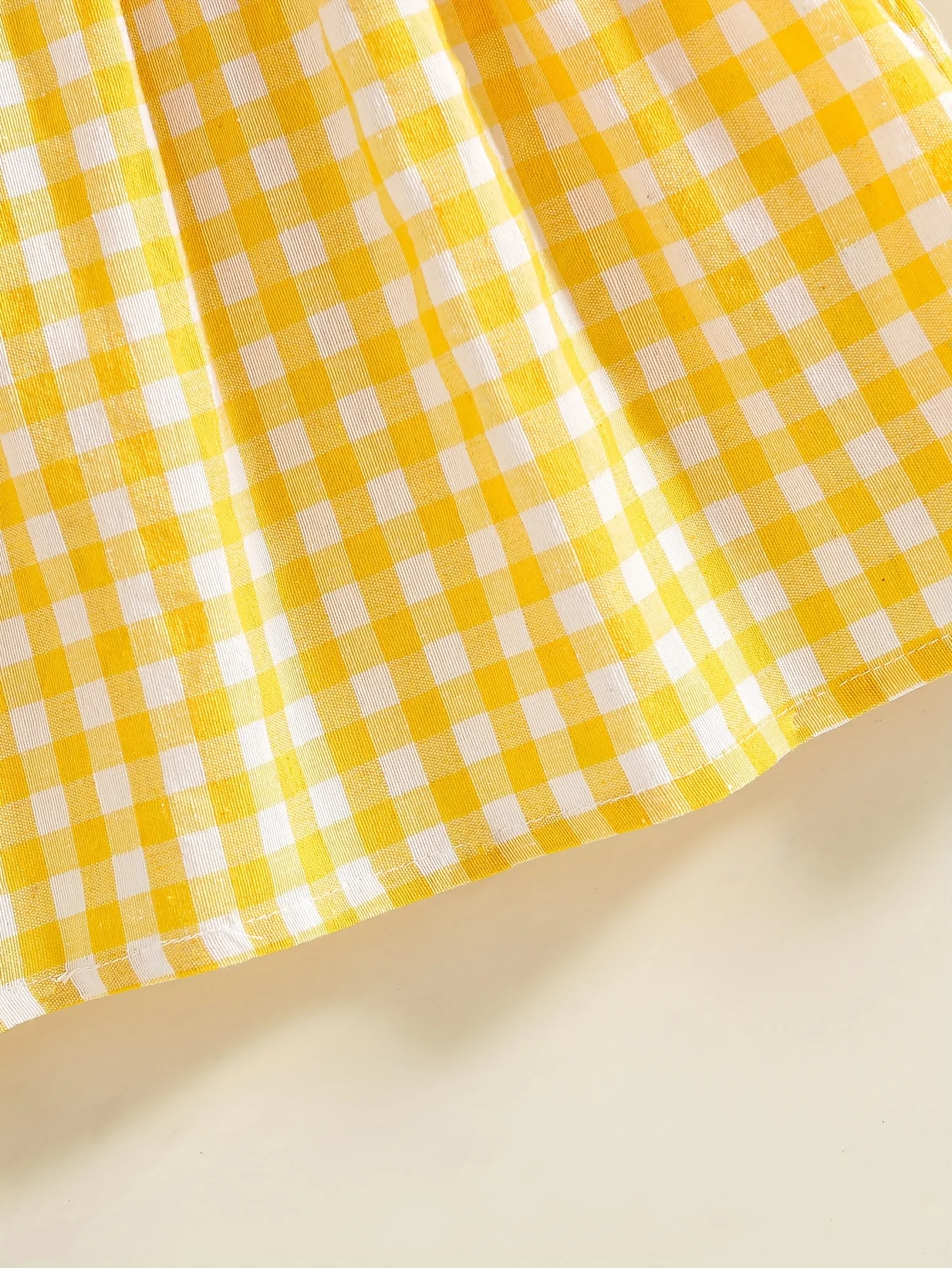 Baby Girl Gingham Cami Dress 2-Pack Set: Perfect for Outdoor Outings, Valentine's Day Gift, Baby Girl Birthday Gift - Image 6