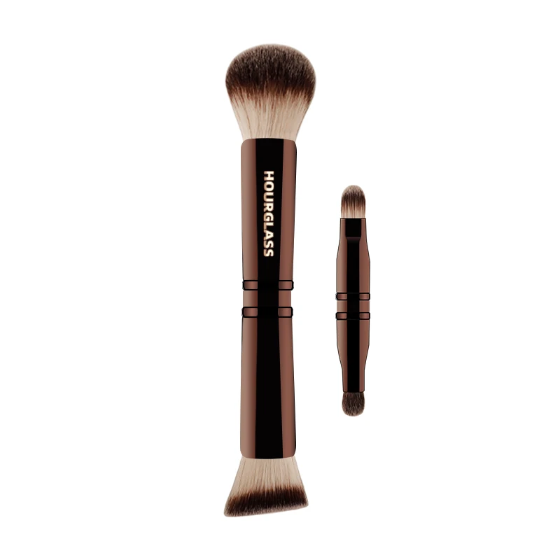 Hourglass Makeup Brush- No.24 Four-Head Multifunctional Brush Loose Powder Foundation Concealer Eyeshadow Concealed Makeup Brush - Image 5