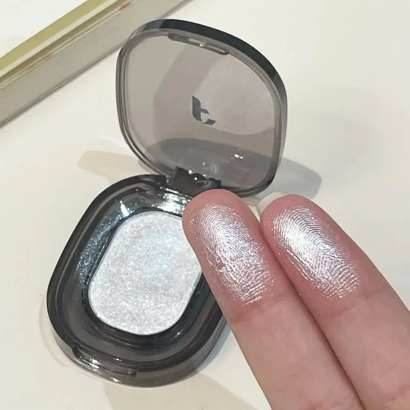 Punk Smoky Black Eyeshadow Makeup Palette Glitter Metallic Dark Silver Eye Shadow Highlighter Pearl Brown Eyes Pigments Cosmetic - Image 4