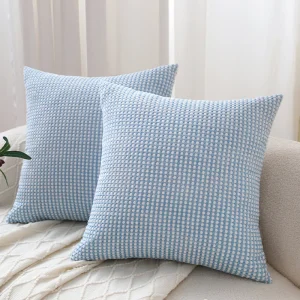 Soft Corduroy Cushion Cover For Sofa Living Room Decorative Pillowcase Simple Plain Funda Cojin Home Decor Throw Pillow Cover
