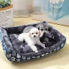 Pet Dog Bed Sofa Mats Winter Pet Products Coussin Chien Accessories Dogs Basket Supplies For Large Medium Small House Cat Bed