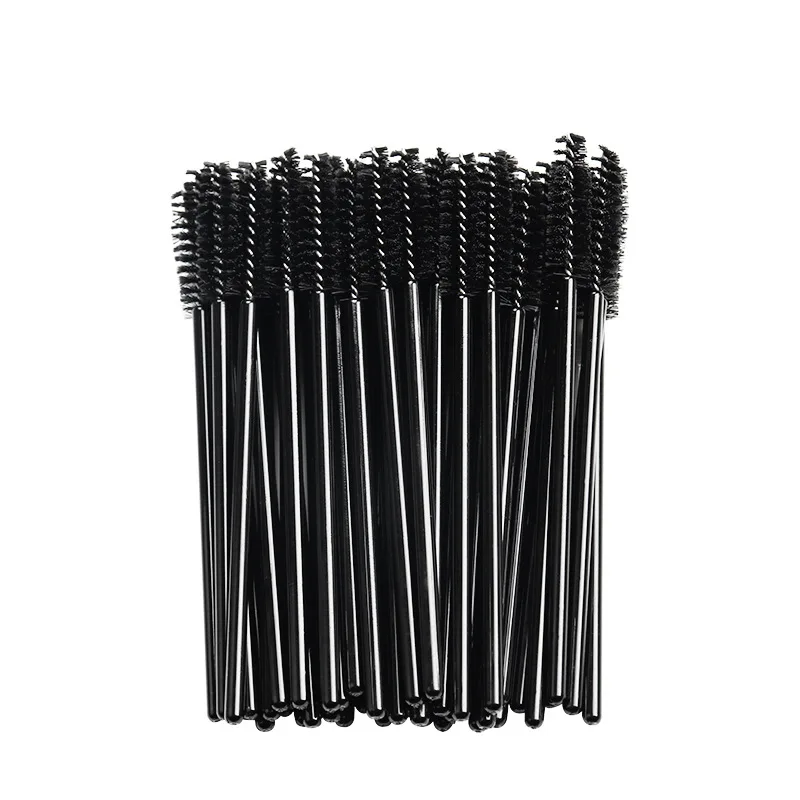50Pcs Makeup brushes Disposable Crystal Eyebrow brush Diamond Handle Mascara Wand Applicator Eye Lashes Eyelash Extension Tools - Image 6