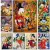 MINISO Disney Graffiti Donald Duck Wall Art Posters Pop Street Classic Cartoon Home Decor Canvas Painting Murals Prints Picture