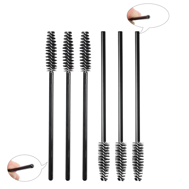 50Pcs Makeup brushes Disposable Crystal Eyebrow brush Diamond Handle Mascara Wand Applicator Eye Lashes Eyelash Extension Tools - Image 5
