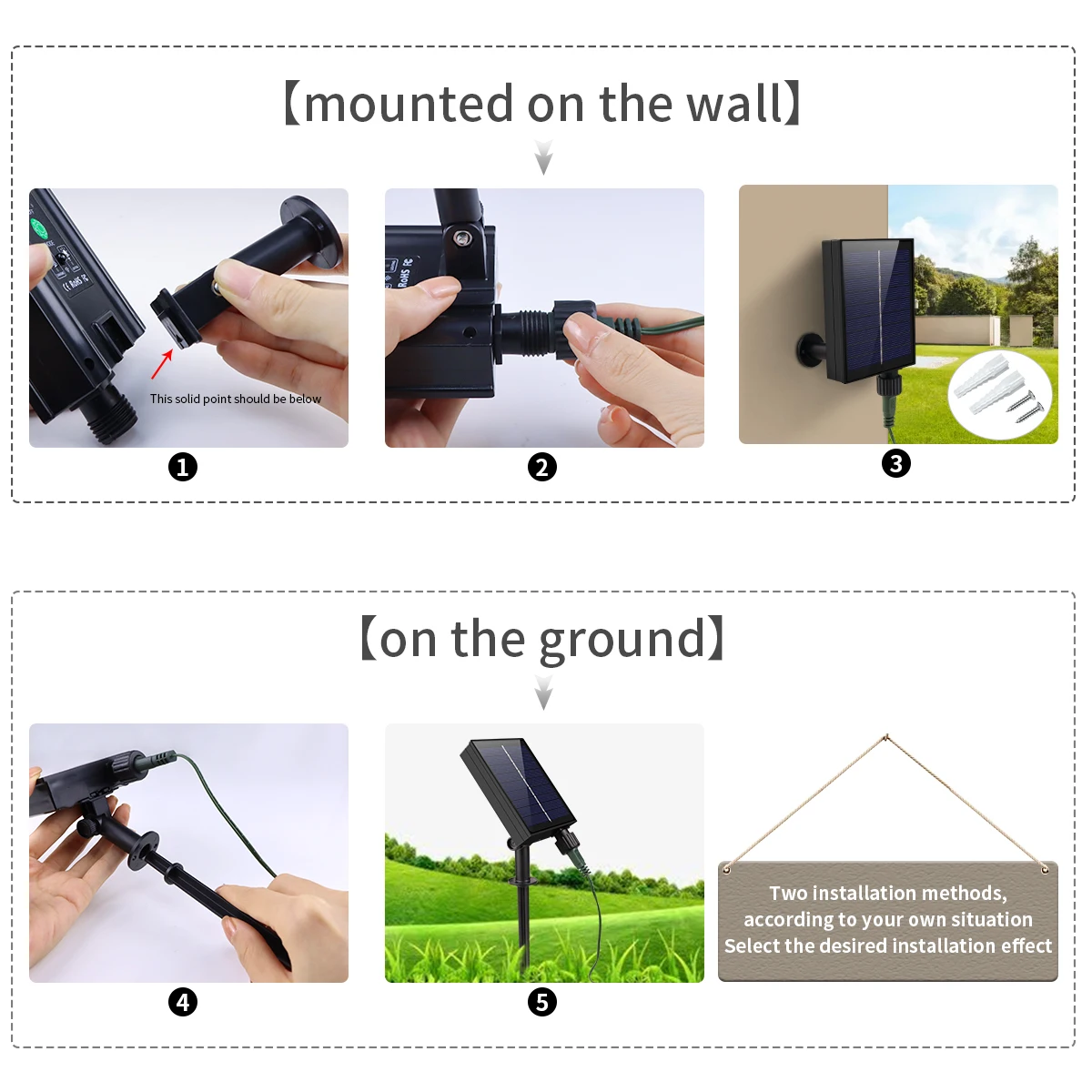 Leather LED Solar String Fairy Lights 100M Christmas Lights Waterproof Outdoor Garland High-Power Solar Lamp For Garden Decor - Image 6