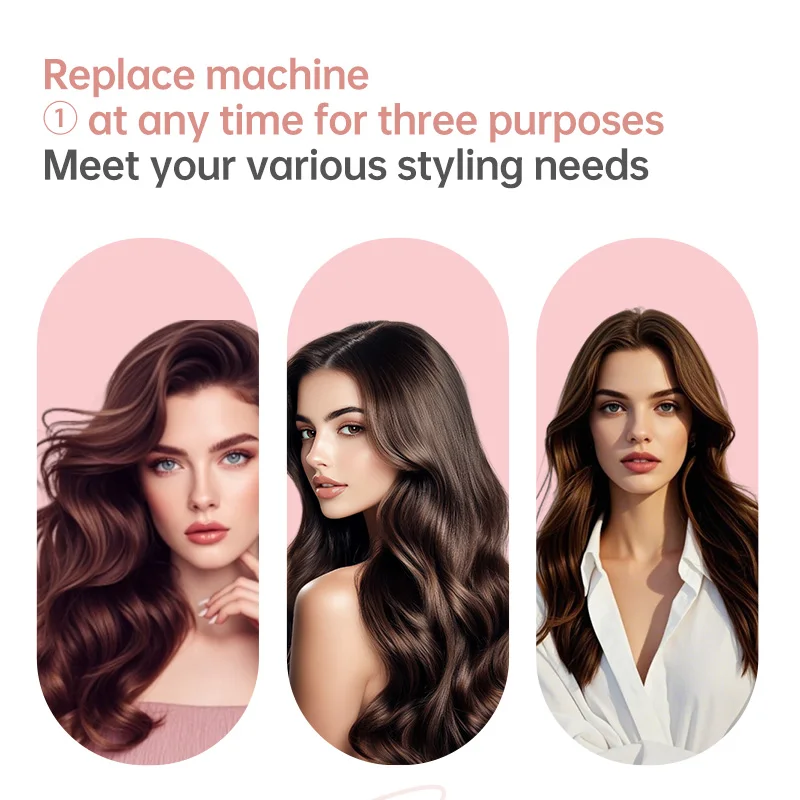 Automatic Hair Curler Negative Ion Ceramic Curling Iron - 40mm Large Wave Perm for Home Use, Lazy Person Electric Curling Wand - Image 2