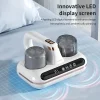 10Kpa Bed Mite HOMFISHVacuum Cleaner 5-in-1 Cordless UV-C Light Ultrasonic Technology Strong Suction Low Noise for Dust Pet Hair