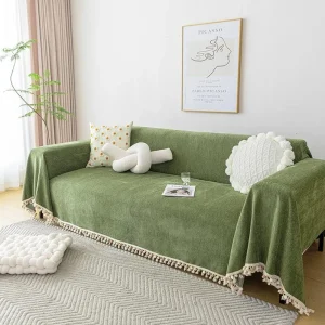 1pcs Full Dustproof Sofa Cover Blanket Non-slip Towel for Living Room Furniture Simple Four Seasons Universal Couch Cushion Mat