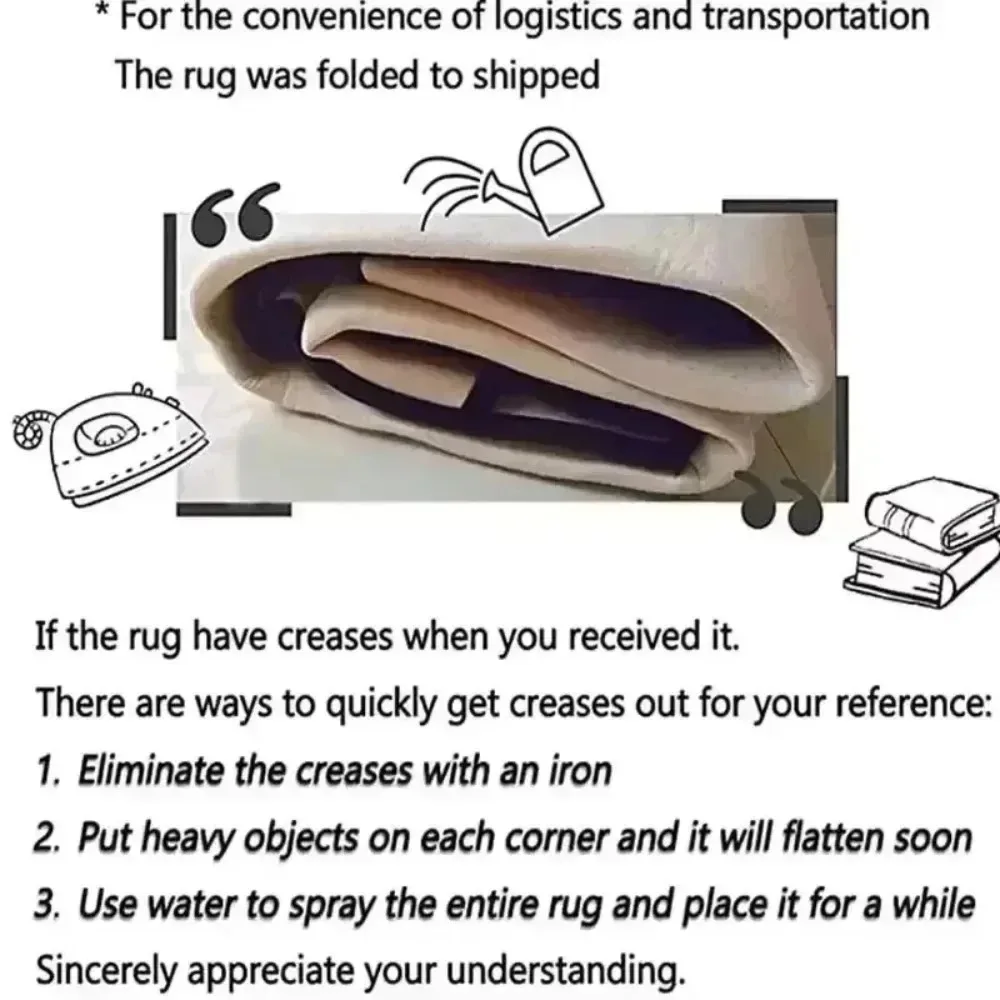 Geometric Pattern Carpet Mat Rug - Black White Star Design Home Decoration for Hallway Kitchen Carpets for Living Room Bedroom - Image 6